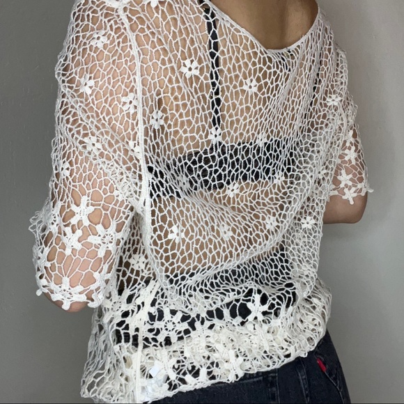 Floral Crochet Top - Picture 2 of 2